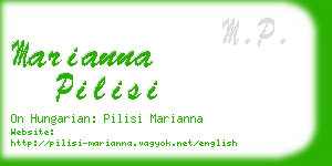 marianna pilisi business card